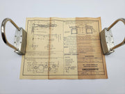 Rixson 1-231 Door Stop Overhead Concealed Satin Bronze Checkmate Series 1 10