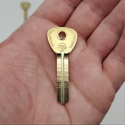 2x Taylor T78M / TR18 Key Blanks Vintage Toyota Vehicles Nickel Silver NOS 1