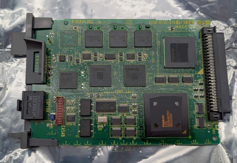Fanuc A20B-8100-0761/03A 6 Axis Auxiliary Control Board Module