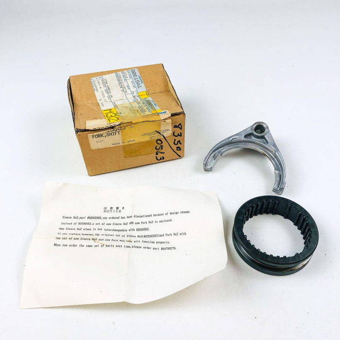 Mopar 83500563 Synchronizer Sleeve Fork New Design AX-4 AX-5 OEM NOS Jeep 81-86 12