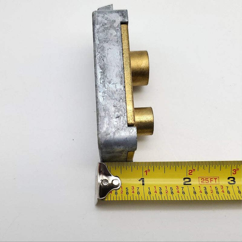 Ilco Safe Deposit Box Lock A402 LH Left Hand Satin Brass 3 Keys A402100-04-41LH
