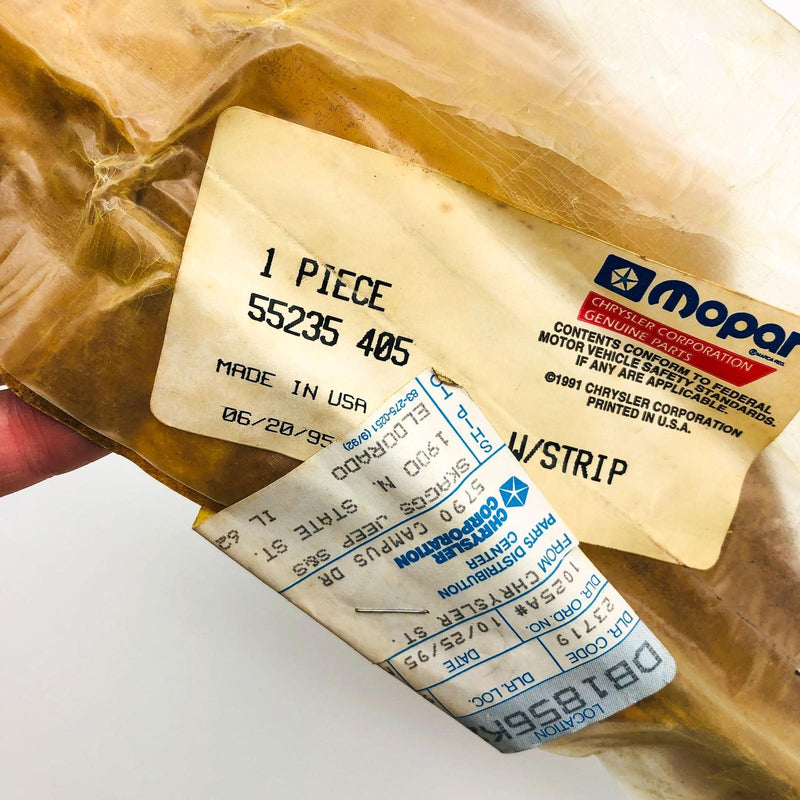 Mopar 55235405 Belt Weatherstrip OEM New Old Stock NOS Open 9