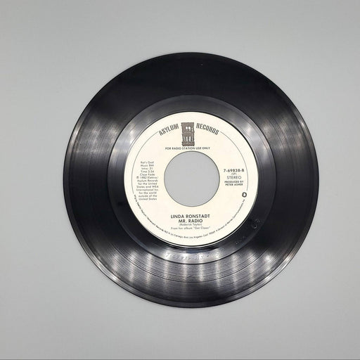 Linda Ronstadt Easy For You To Say / Mr. Radio Single Record Asylum 1983 PROMO 2