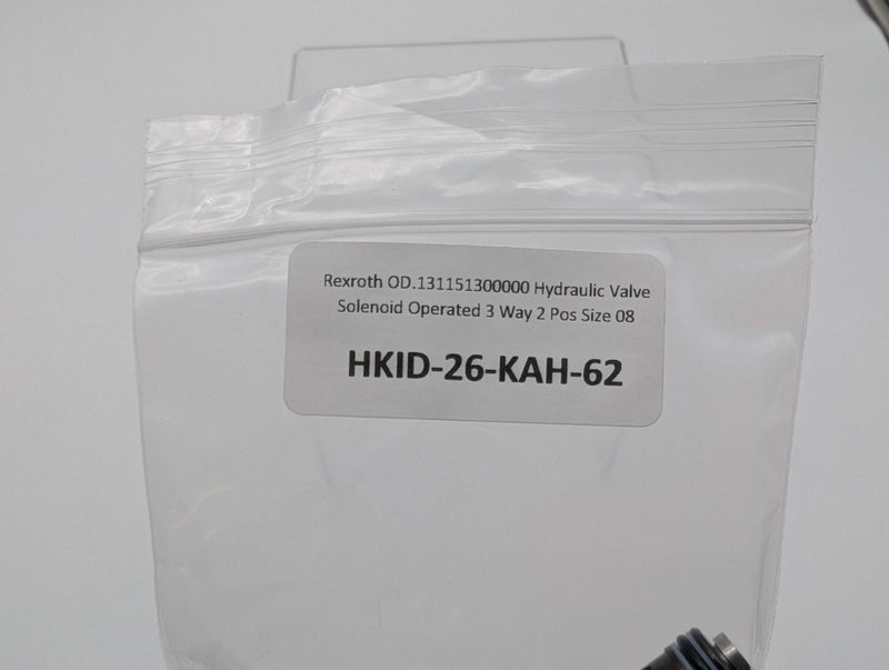 Rexroth OD.131151300000 Hydraulic Valve Solenoid Operated 3 Way 2 Pos Size 08 5