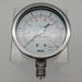 Ness PB-4-11 Pressure Gauge 0-10 kg/cm 140psi 100mm Dial 1/2" BSP Bottom Entry 1