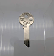 10x Ilco 1125A Key Blanks fits Some Hurd Locks Nickel Plated 1