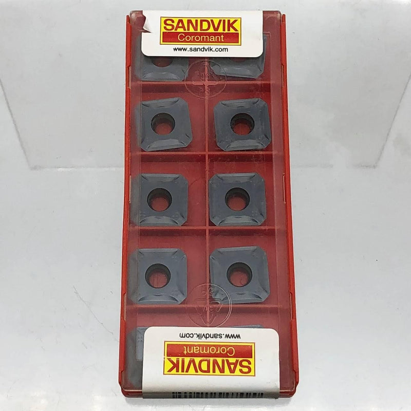 10pk Sandvik R245-12 T3 M-PL Milling Insert Grade 1010 Square Solid Carbide 1