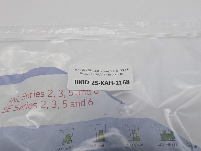 SKF TSN 226 L Split Bearing Seal for SNH & SNL 526 for 5-3/4" Shaft Diameter 5