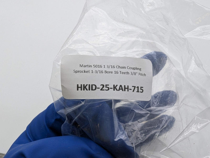 Martin 5016 1 3/16 Chain Coupling Sprocket 1-3/16 Bore 16 Teeth 3/8" Pitch 5