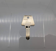 10x Ilco A1045 Key Blanks 6 Pin for Some American Padlocks Nickel Plated 1