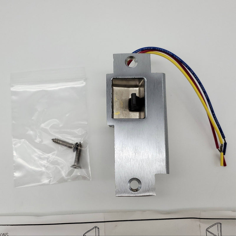 Von Duprin 4582-T2 RHR Monitor Strike Satin Chrome for 7500 Series Mortise Locks 6