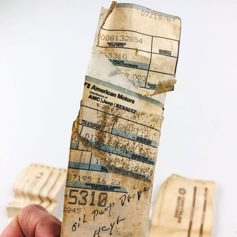 AMC Jeep 8132854 Shaft Oil Pump Gear OEM NOS 1981-83 GM 4cyl CJ 5-8 Scrambler 11