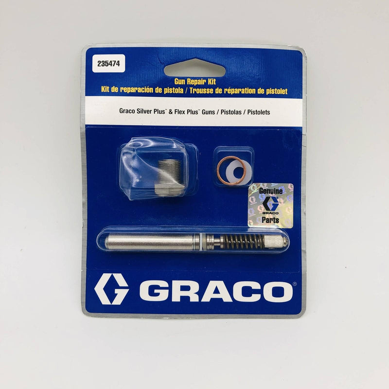 Graco 235474 Spray Gun Repair Kit Silver Plus and Flex Plus Paint 19G22A 6