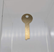 2x Ilco 885BL Key Blanks for Some Yale Safe Deposit Boxes Nickel Silver 3