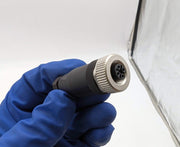 Pepperl+Fuchs 224883 M12 4 Pin Female Connector for 4-6mm Diameter Cable V1-G-BK 1