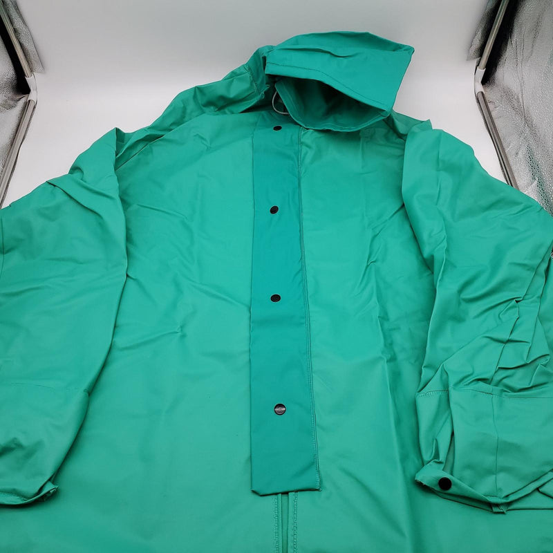 Ironwear 9031 Rainsuit XXXL / 3XL Flame Resistant PVC Nylon Coverall & Jacket 5
