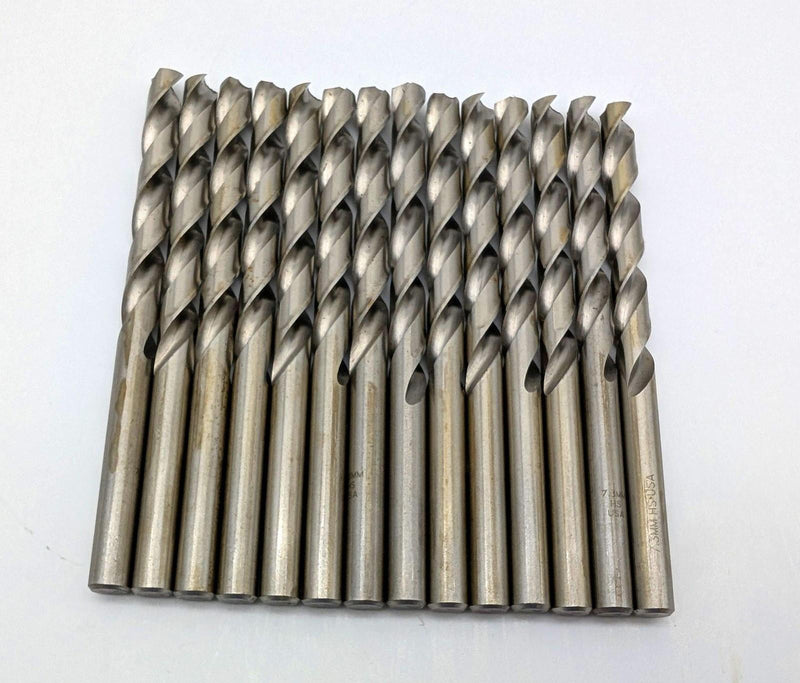 Cle-Line 7.3mm Dril Bits 118 Deg Point 69mm LOC 109mm OAL Pack of 14 1