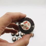 Superior Abrasives 10115 Mounted Flap Wheel 1.5in x 1in x 1/4in 80 AO Lot of 24 3