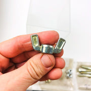 Snapper 24085 Wing Nut 5/16-18 Nyloc OEM NOS Replaced by 7024085YP Coated 6