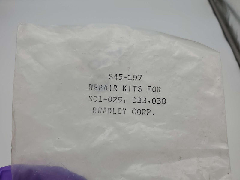 Bradley S45-197 Repair Kit for S01-025 Manual Mixing Valve 4