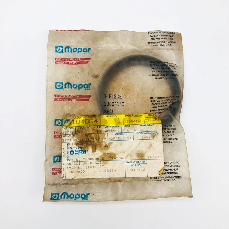 Mopar 33004143 Oil Seal for Crankshaft Flywheel Piston OEM NOS 83-86 Jeep Sealed 4