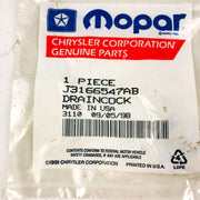 Mopar J3166547AB Draincock for Radiator OEM NOS 1983-86 CJ 7-8 XJ Cherokee 8