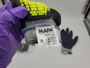 Mapa Exonit 535 Impact & Cut Resistant Work Gloves Medium Oil Repellant 2 Pair 5