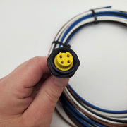 TPC Wire & Cable 94496 Super Trex Quick Connect Cordset 4 Pole Female 16ft 16AWG 2