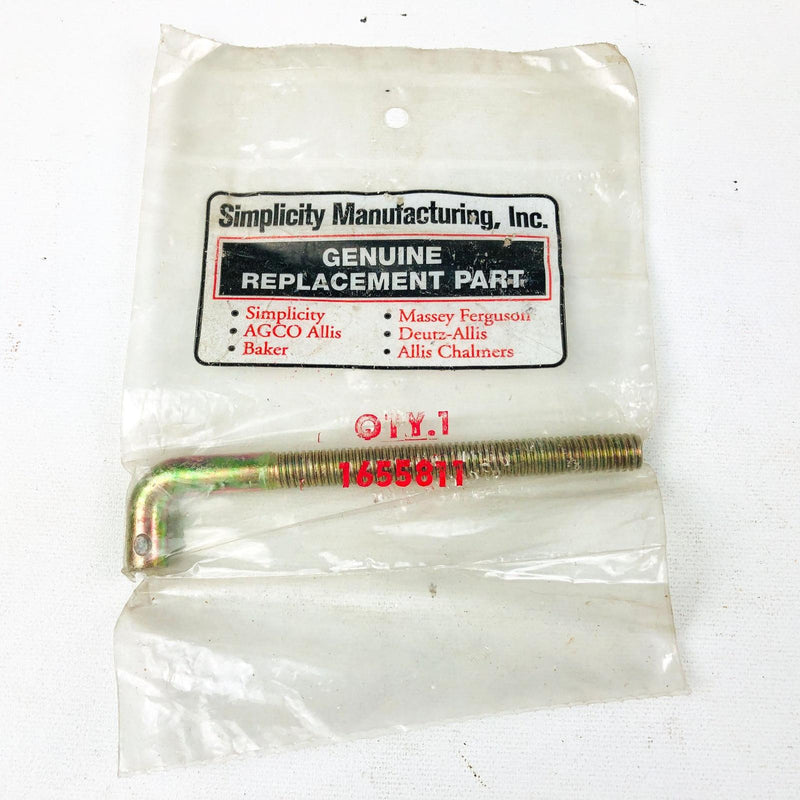 Simplicity 1655811 Bolt Rod 3/8-16 x 4.6 OEM NOS Replcd by 1655811SM