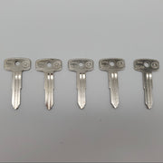 5x Ilco X118 Key Blanks For Yamaha, Kawasaki, Suzuki Motorcycles Nickel Plated 3