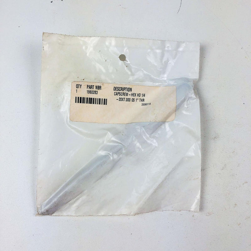 Simplicity 1960283 Capscrew Hex Head 1/4-20x7.000 G5 1" Thr OEM NOS 1960283SM