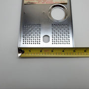 Detex 1575-3 Cover Plate for ECL 230 Exit Control Lock 8-7/8" x 4-7/8" Chrome 8