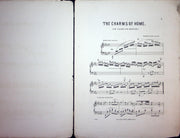 1879 The Charms Of Home Vintage Sheet Music Large Ferdinand Faek George Willig 2