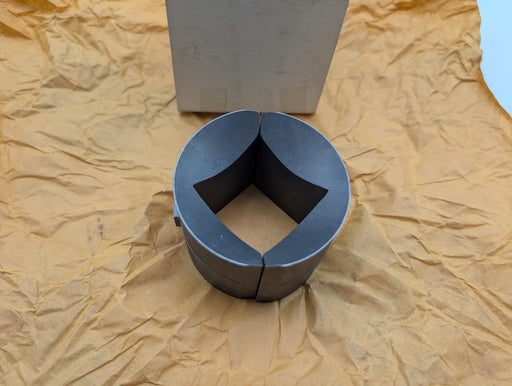 Hardinge B25 1-1/2" Square Smooth Collet Pads 2-Segment for B-Series Collet 2