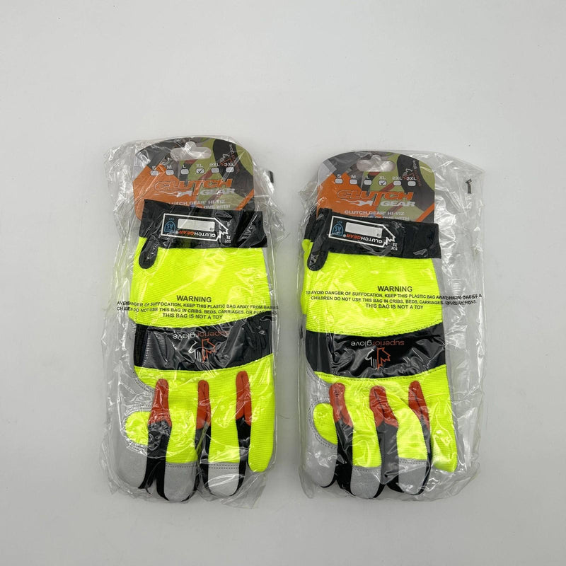 Superior MXGKGHV Leather Glove Size XL Goatskin Cut Lvl 5 Hi Visibility 2 Pairs 9