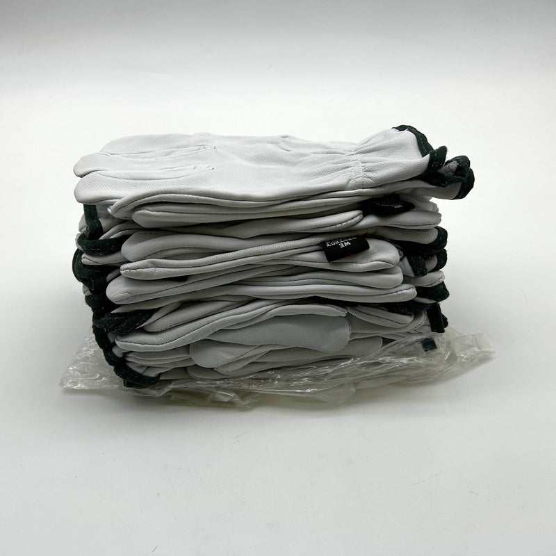 MCR Safety 3601 Leather Drivers Gloves Medium Straight Thumb Goatskin 12 Pairs