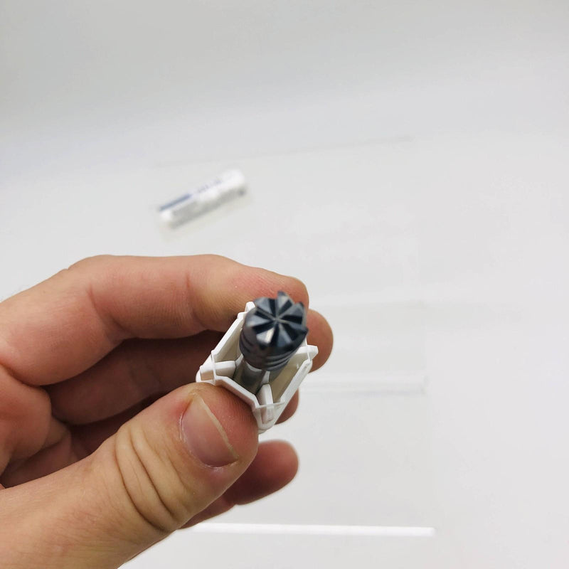 Melin 351840 End Mill MNI7H-S-0375-R060-C3 3/8 Dia 1/2 LOC 2 OAL 7 FL TixCo Coat 8