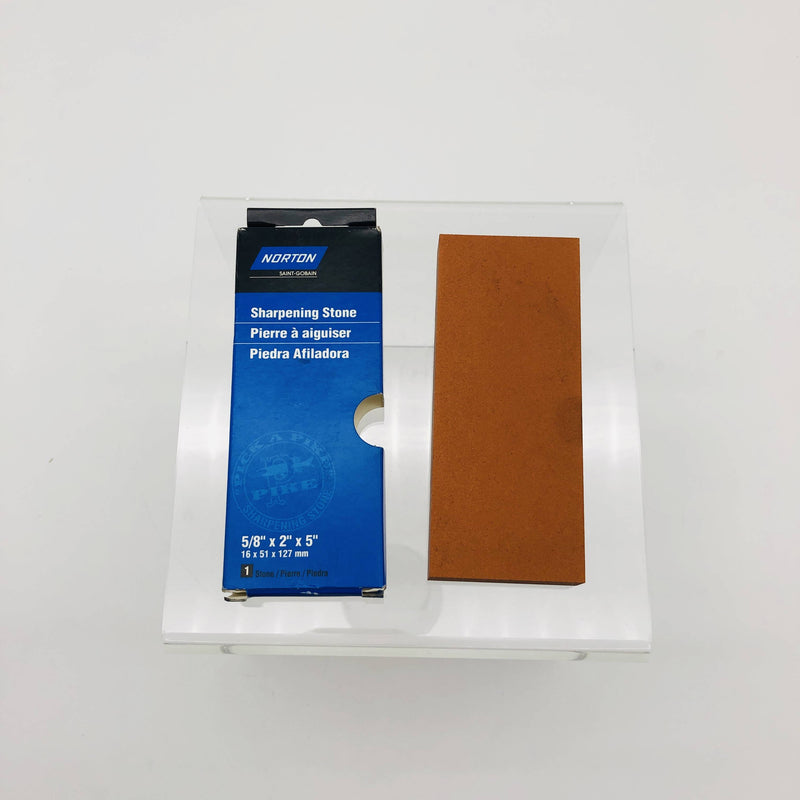Norton 85600 Sharpening Stone FB35 5in X 2in X 5/8in Fine Benchstone Rectangle 7