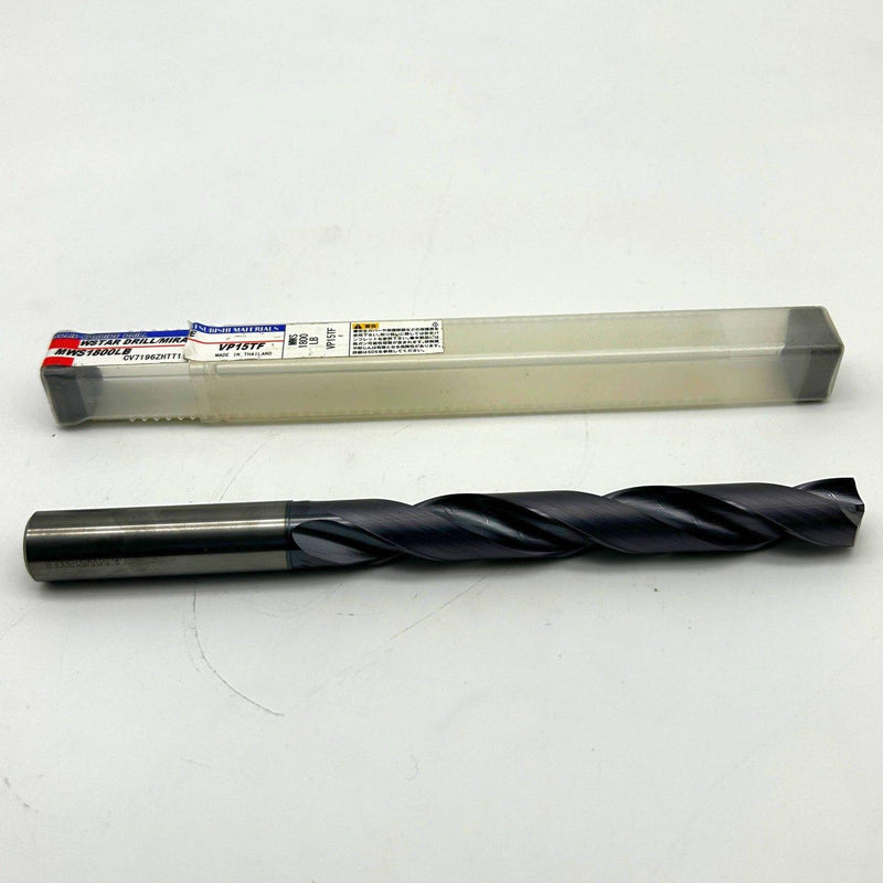 Mitsubishi Materials MWS1800LB-VP15TF Drill Bit Solid Carbide Coolant Through 1