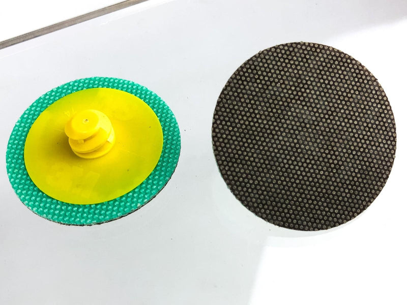 3M Roloc Flexible Diamond Disc 6234J M40 TR Yellow 1-1/2" in Die R150S 10pk 1