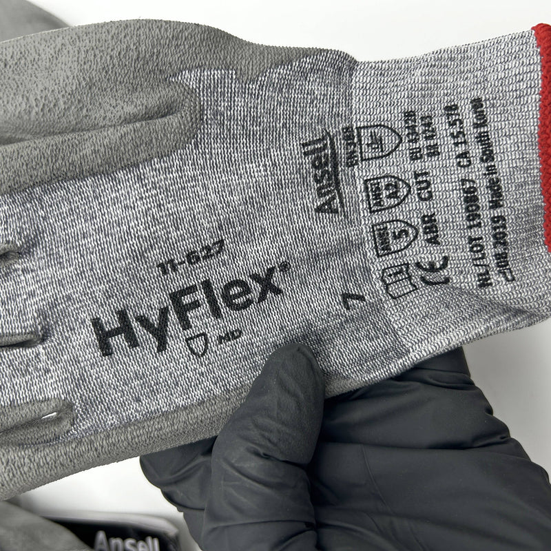 Ansell Hyflex 11627 Cut Resistant Gloves Size 7 Small Abrasion/6 Cut/2 8 Pairs