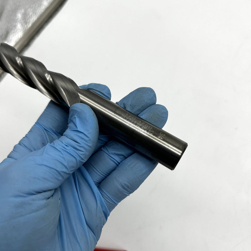 Republic Drill Corp KS94XL End Mill S/E 3/4 x 3/4 x 3 x 6 4FL Solid Carbide SQ