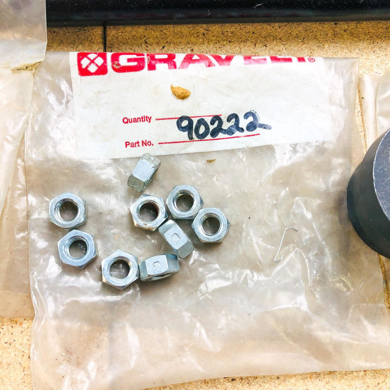 Snapper 90222 Nut Hex 5/16-24 OEM NOS Replaced by 703896 7091074 7091606 Plain 6