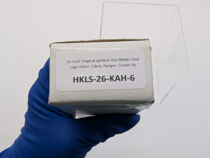 2x Ford Original Ignition Key Blanks Oval Logo Older Cobra, Ranger, Crown Vic 5