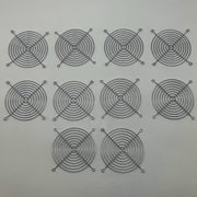Qualtek Electronics 08170 Fan Guard SAE 1008 4.5 in. Nickel Chrome Series 8 10pk 12