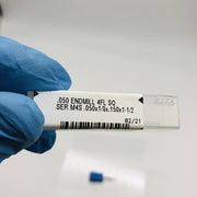 Kyocera 00559 Endmill .050 4FL Square End Series M4S .050X1/8X.150X1-1/2 .15 LOC 3