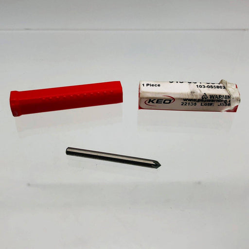 KEO Cutters 55802 Countersink Solid Carbide 1/8 x 90 Degrees 6 Flutes 1-1/2 OAL 1