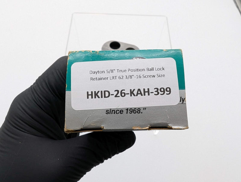 Dayton 5/8" True Position Ball Lock Retainer LRT 62 3/8"-16 Screw Size 5