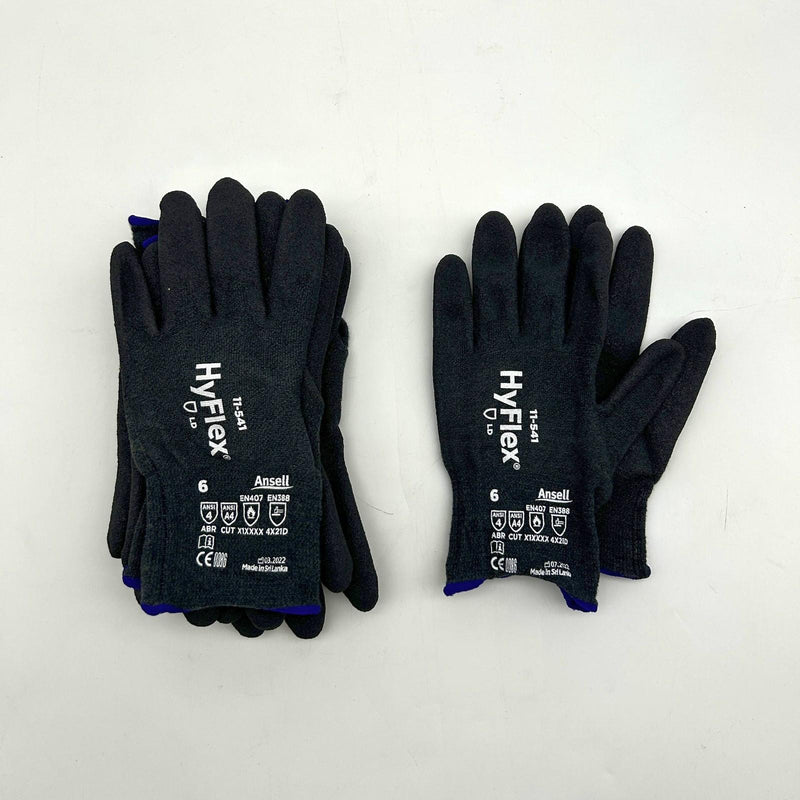 Ansell HyFlex 11541 Cut Resistant Glove 6.0 Extra Small A4 Nitrile 18-G 5 Pairs 7