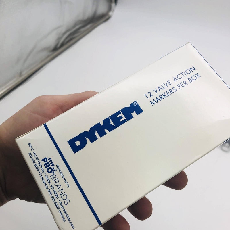 Dykem Brite Mark 40 Green Paint Marker Medium Tip Valve Action 40004 Pack of 12 4